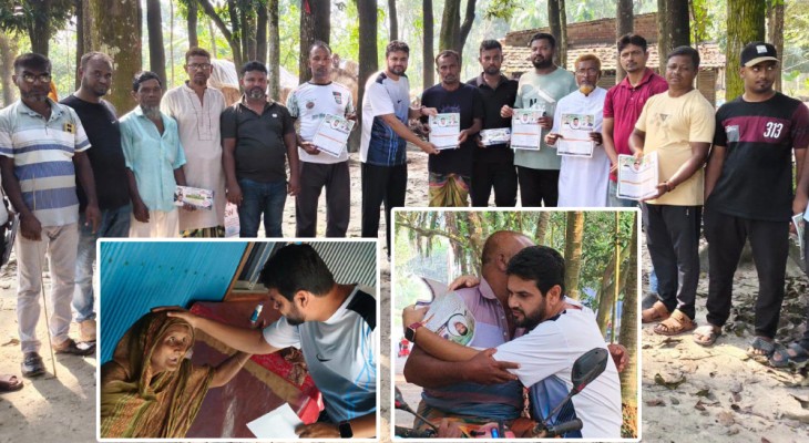 মানুষের সুখ-দুঃখের কথা শুনতে কাগজপুকুর-কাগমারিতে ইমদাদ